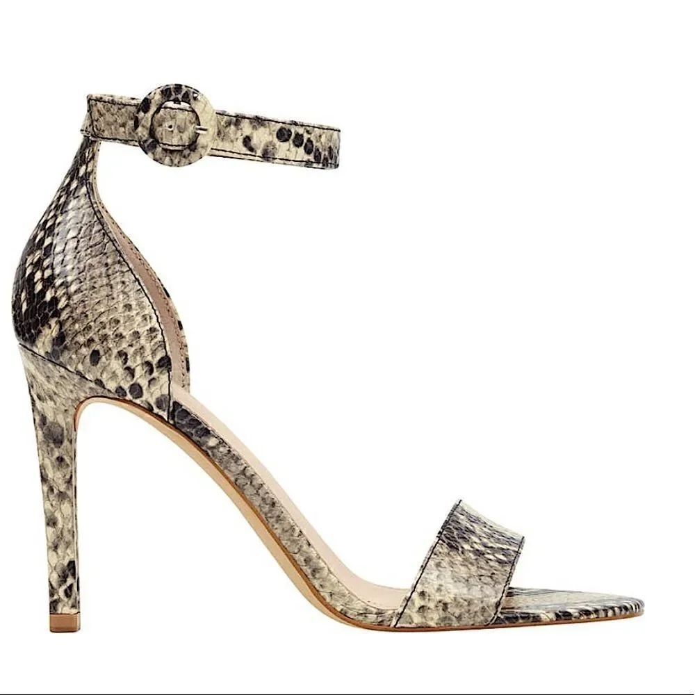Marc Fisher Ltd Leather Open Toe Sandal